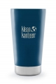 Klean Kanteen Edelstahlbecher 'Vacuum' blau, 0,473 L