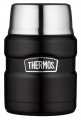 Thermos Essensbehälter 'King' 0,45 Liter, matt schwarz